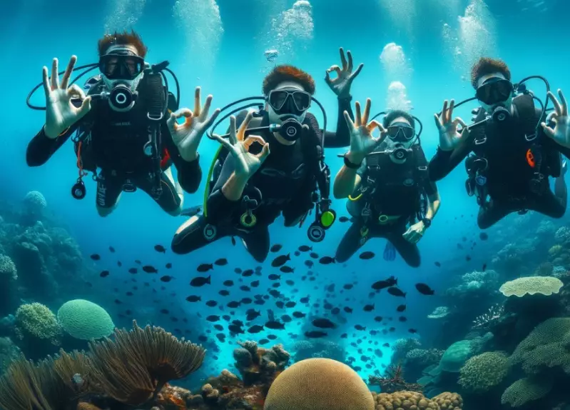 Thailand diving beginner course