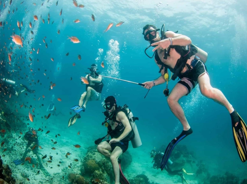 learn to dive Thailand