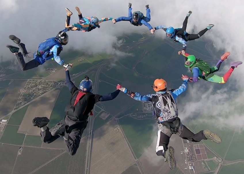 types of skydiving types of skydiving