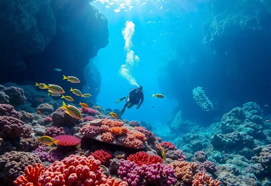 Caribbean diving newbies