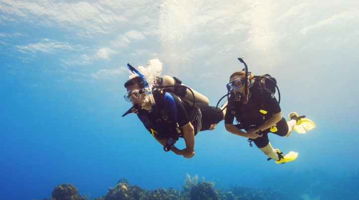 first time scuba diving