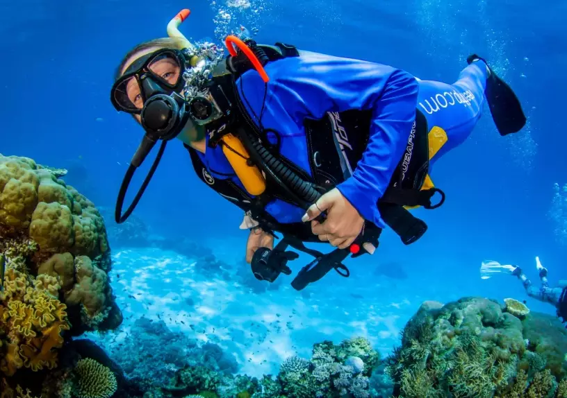 scuba diving October