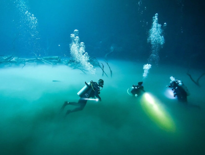 best diving in Mexico