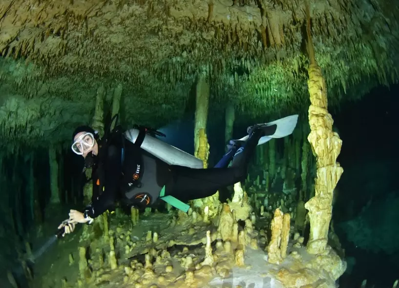 best cenotes for diving