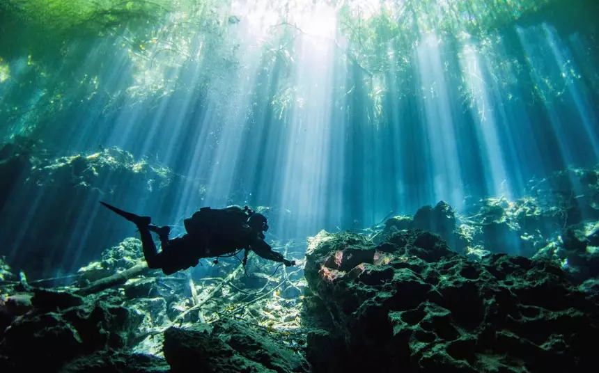 cenote diving Yucatan
