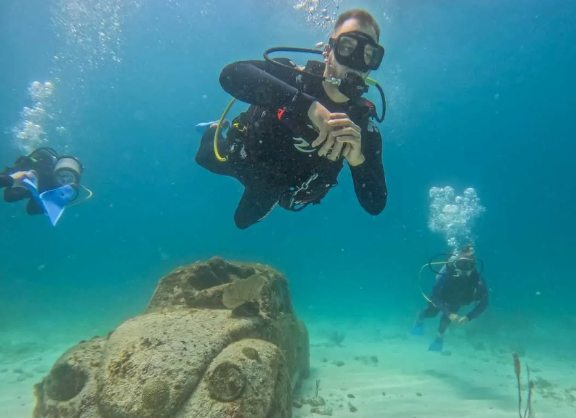 beginner dive sites mexico