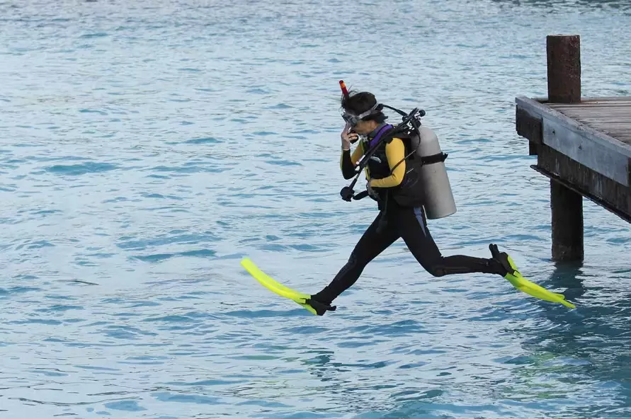 deep water diving safety