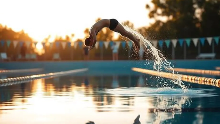 how to dive into a pool