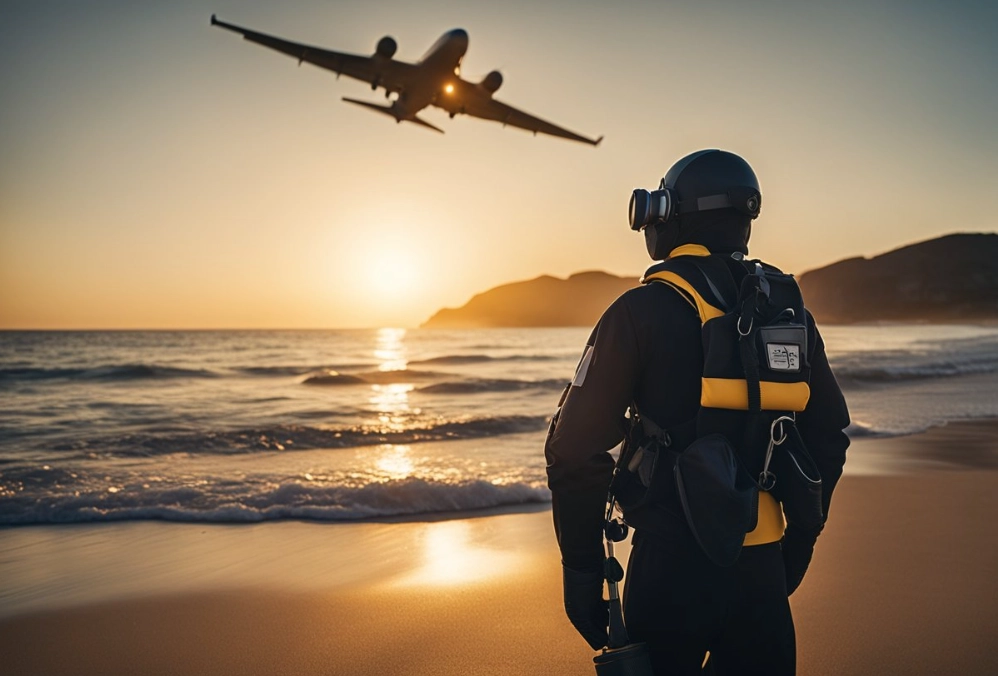 diving before flying