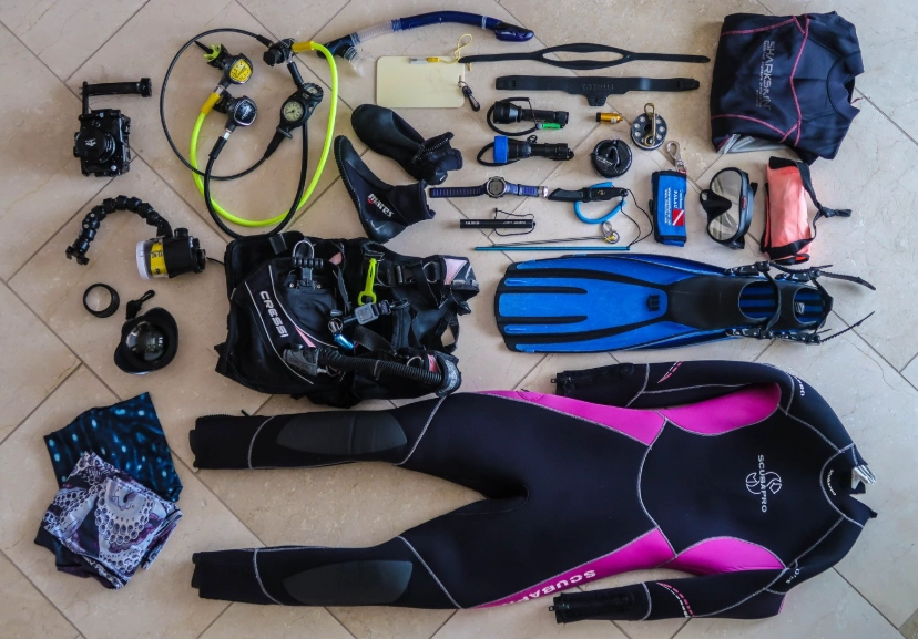 buying scuba gear