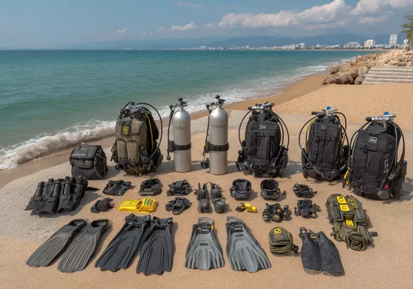 scuba diving equipment
