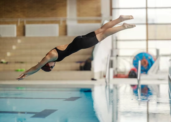 Names of dives into pool