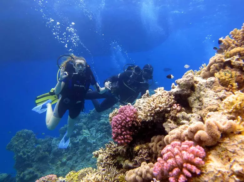 deep diving