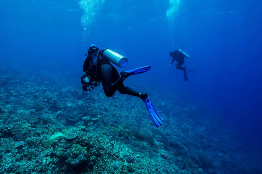 deep diving