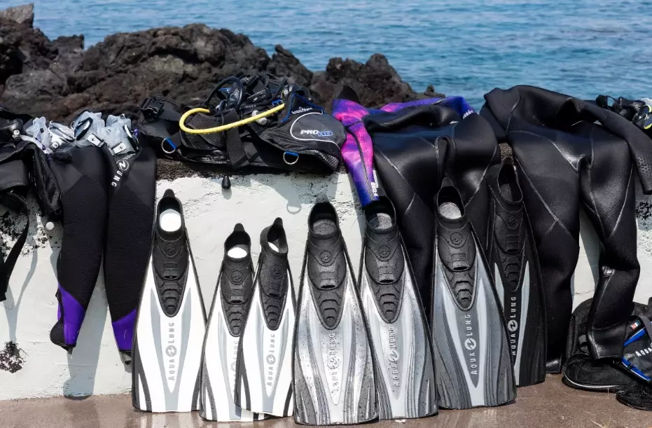 second hand diving equipment