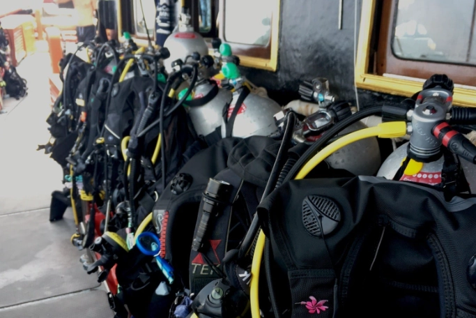 used scuba gear